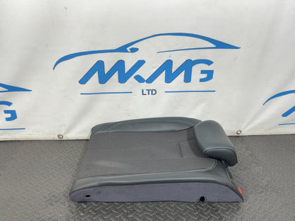 16-19 AUDI A4 B9 S-LINE REAR PASSENGER SIDE HALF LEATHER BACKREST SEAT IN BLACK