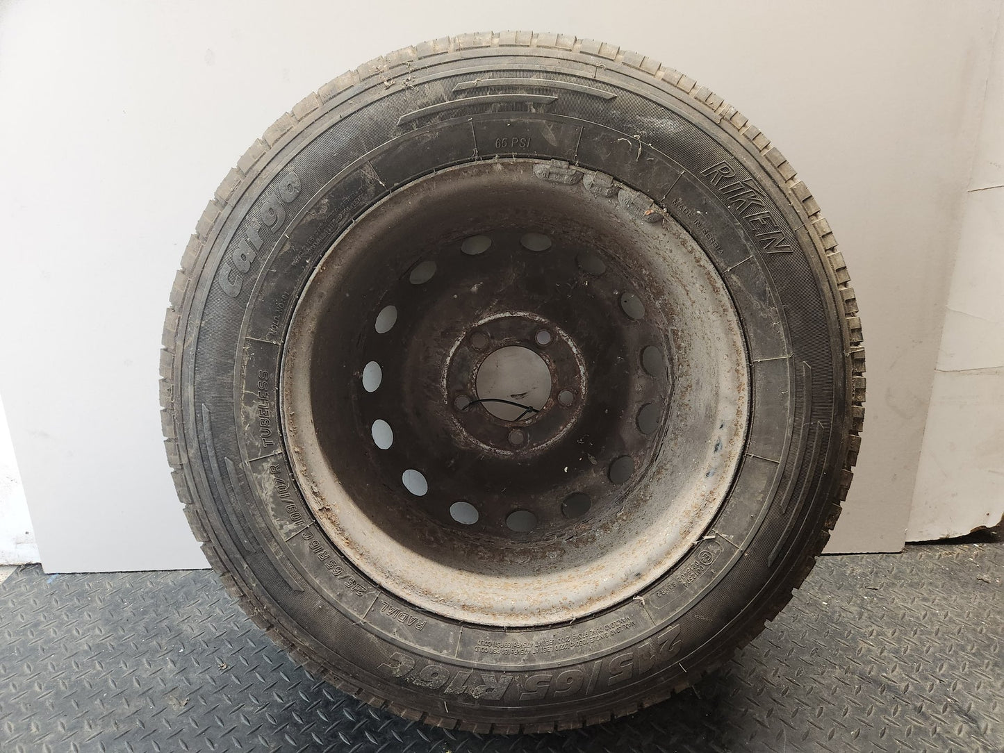 Renault Master MK3 (Ph1) (X62) 16" Alloy Wheel with Tyre 215/65/16 ~7mm