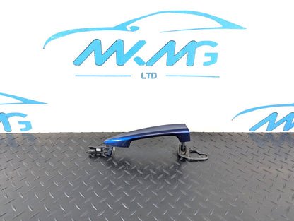 16-22 BMW X1 F48 GENUINE OEM RIGHT SIDE EXTERIOR DOOR HANDLE BLUE 7305015