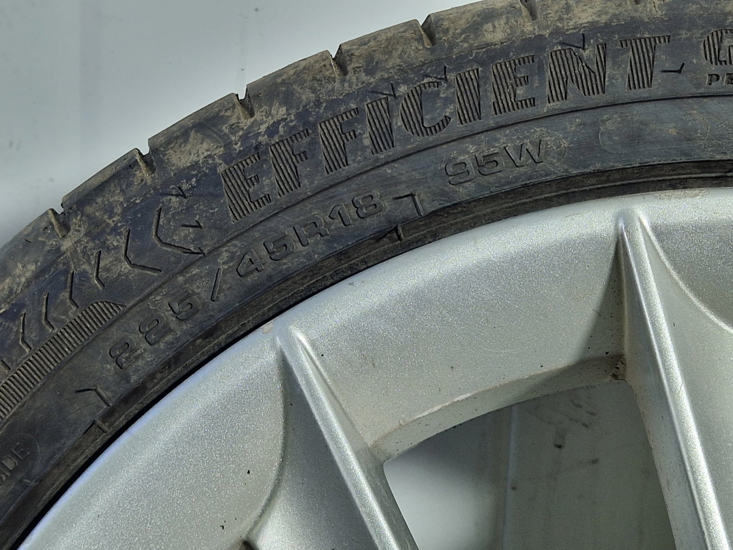 Saab 9-3 MK2 (440) 18" Alloy Wheel with Tyre ~7mm 225/45/18 12763042