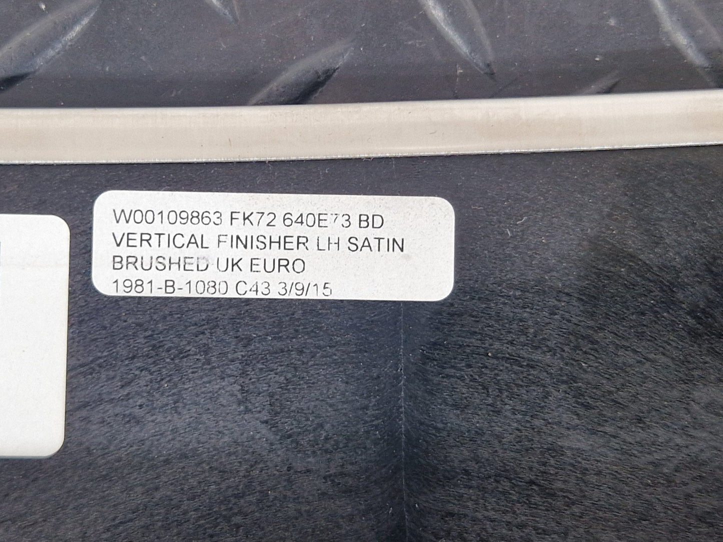 14-19 LAND ROVER L550 DISCOVERY SPORT N/S LEFT DASHBOARD TRIM FK72640E73BD