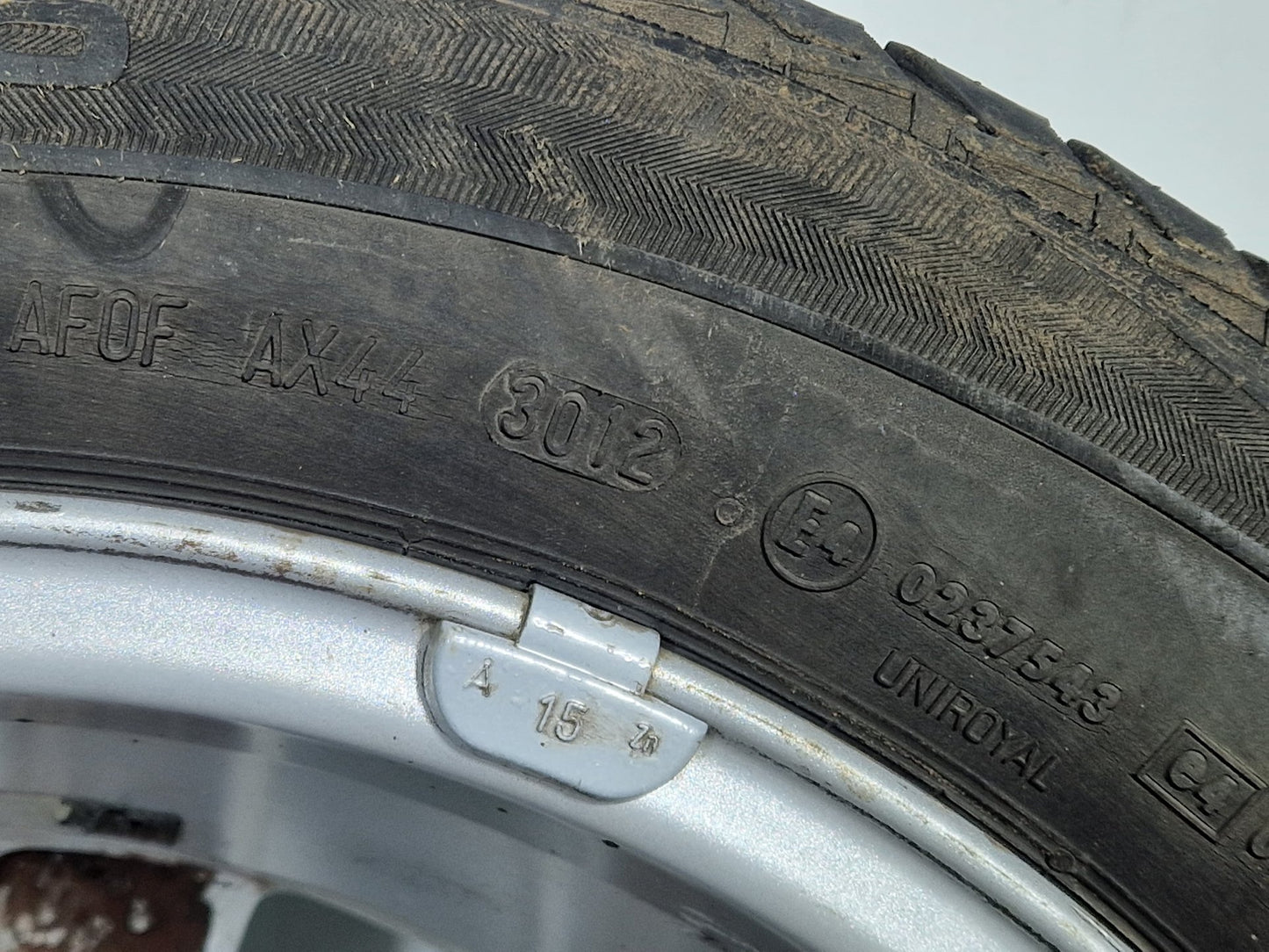 Vauxhall Meriva MK2 16" Alloy Wheel with Tyre 3mm 205/55/16