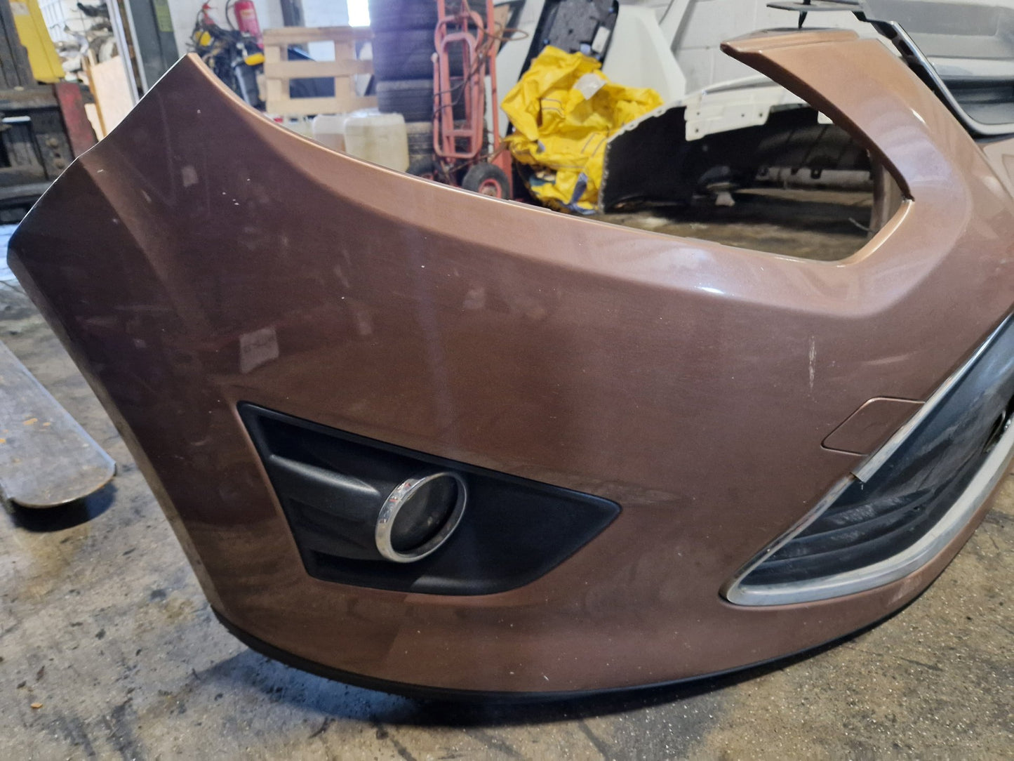 Ford C-Max MK2 (C344) MPV Complete Front Bumper in Brown Burnished Glow