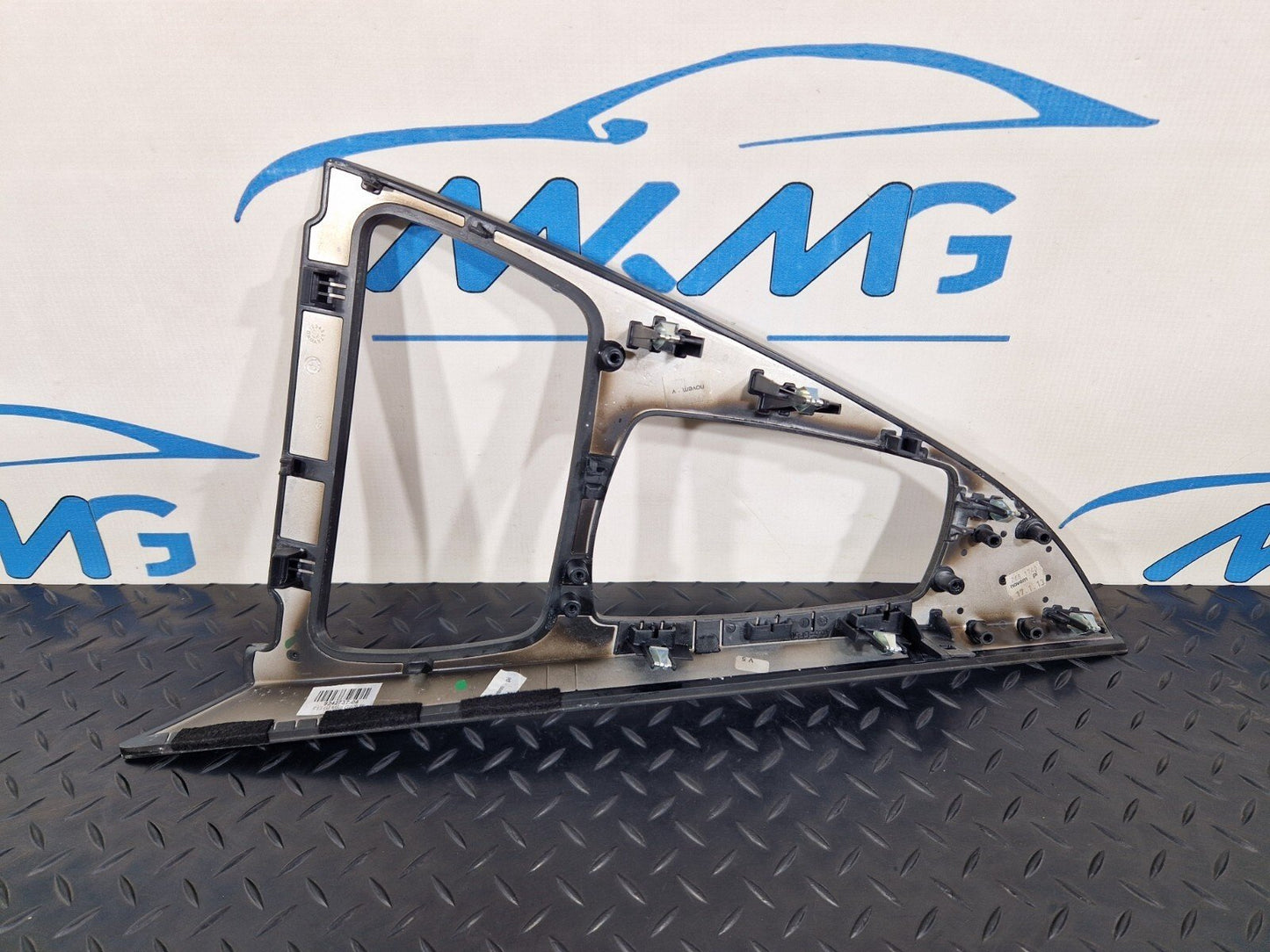 11-18 BMW 6 SERIES F06 CENTER CONSOLE WOOD TRIM PANEL 9242737