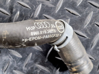 16-19 AUDI A4 B9 GENUINE HEATER HOSE PIPE 8W0819342B