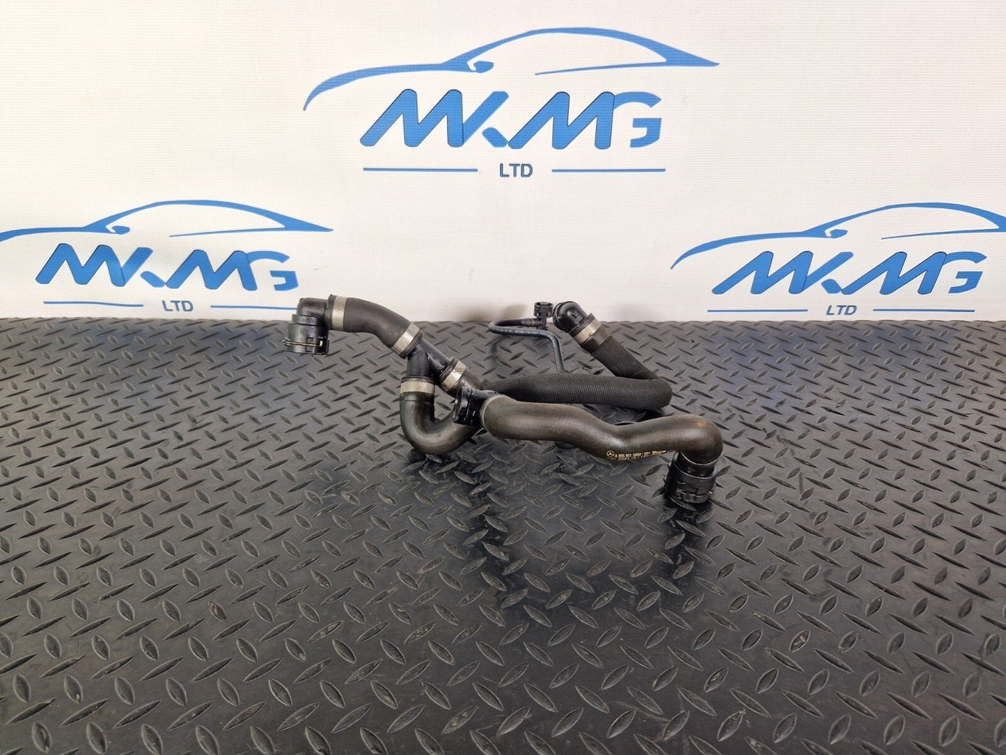 14-21 MERCEDES BENZ C300h W205 GENUINE CIRCULATION PUMP HEATING & COOLANT HOSES