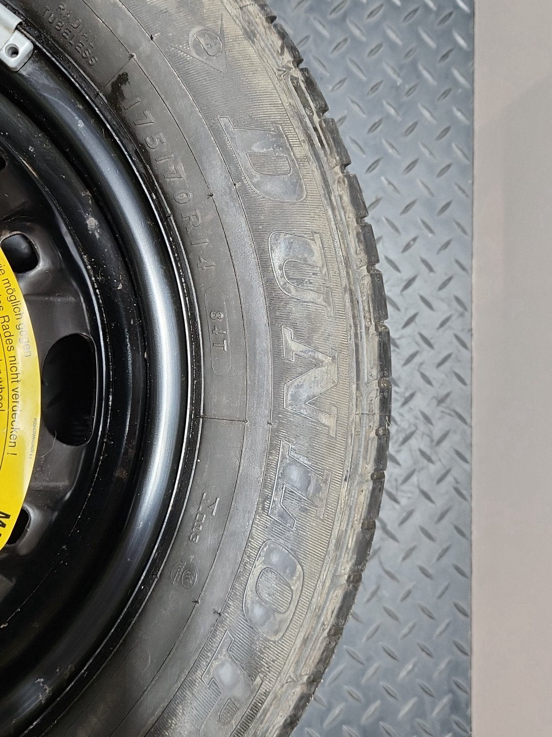 Seat Ibiza MK4 FL - 6J Hatchback 14" Spare Wheel with Tyre 175/70/14 6Q0601027R