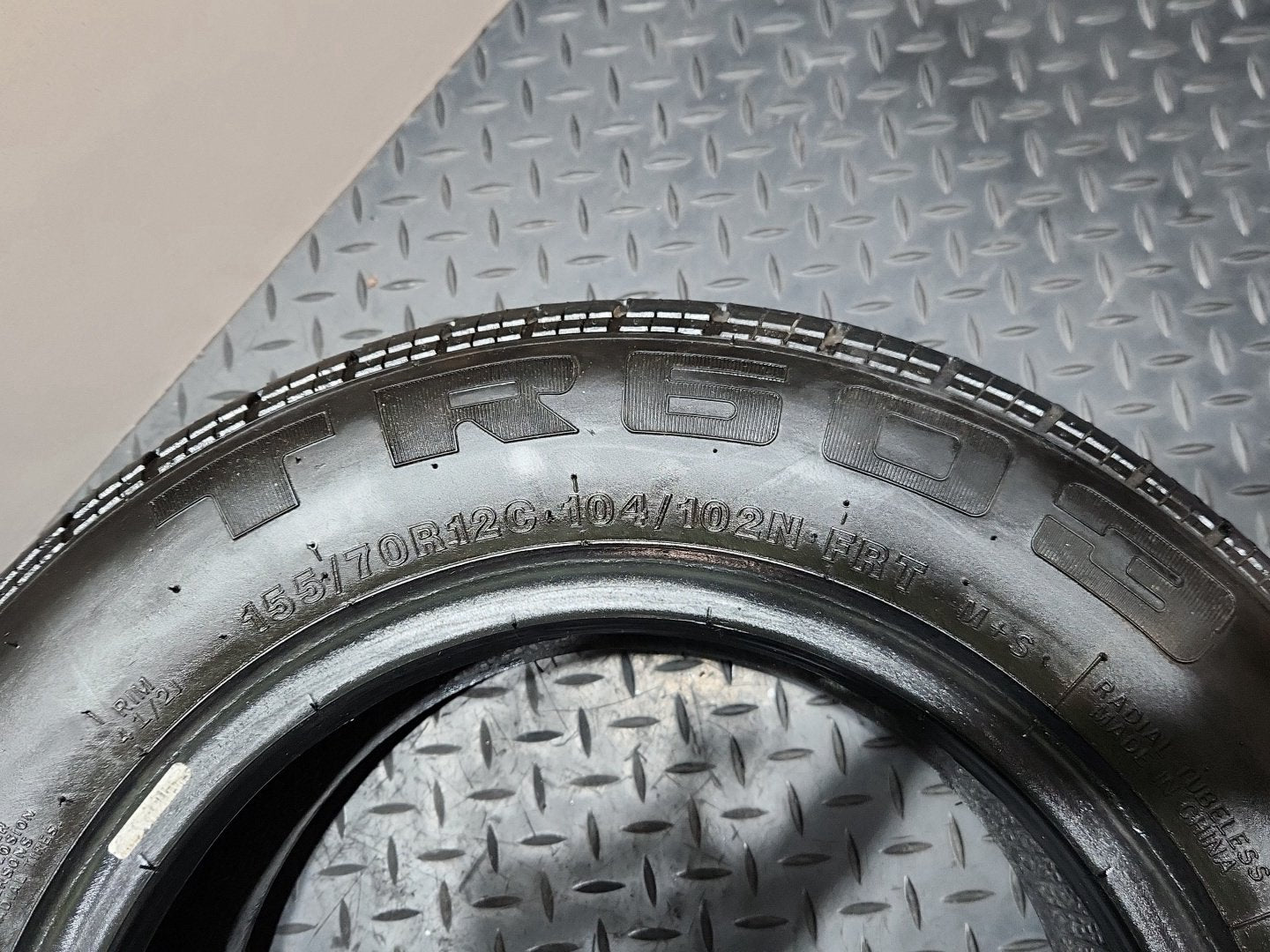 Security Tyre 155/70/R12C TR603 Genuine
