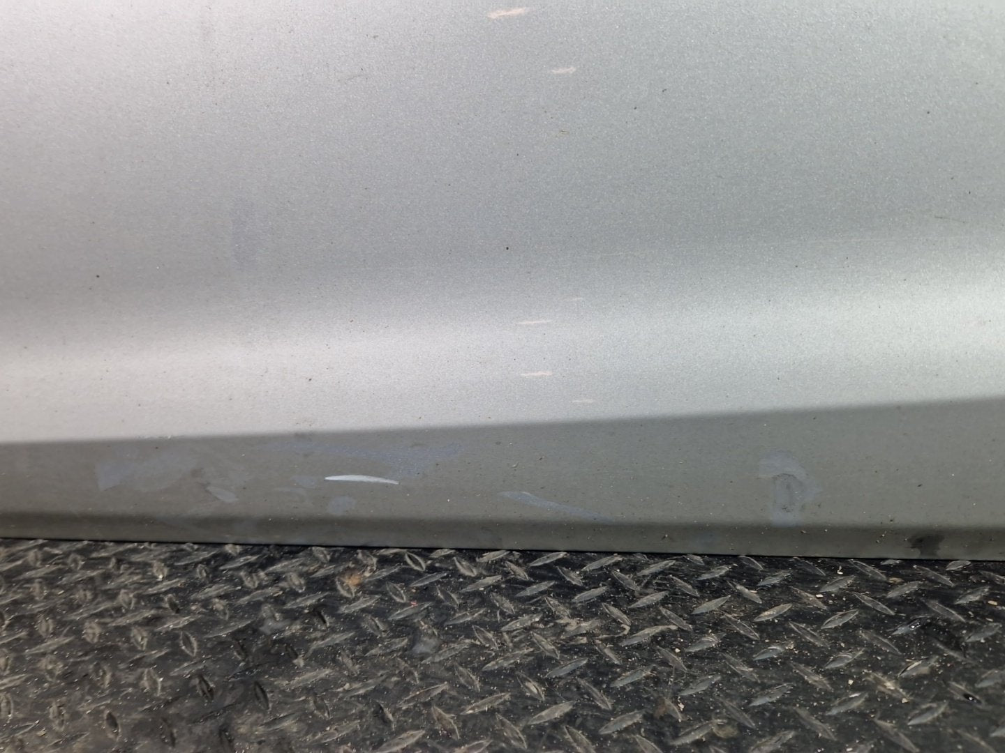 Ford Fiesta MK6 Hatchback Front Left N/S Door in Moondust Silver