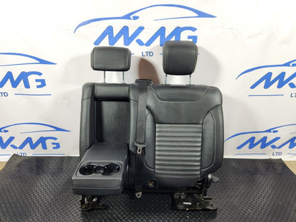 16-19 MERCEDES BENZ GLE ML W166 REAR LEFT N/S/R BLACK LEATHER SEAT BACKREST