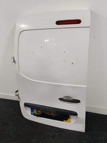 Mercedes Citan W415 Cargo Van Rear Left N/S Complete Door in Arctic White 9147