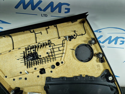12-18 BMW 3 SERIES F30 F31 LCI OEM REAR DRIVER SIDE DOOR CARD PANEL 2083450