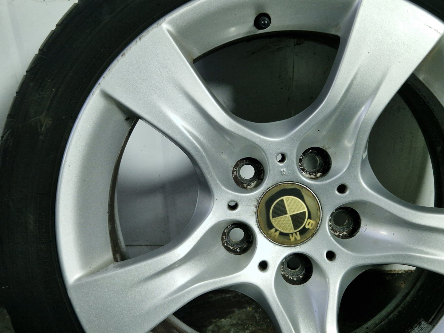 BMW 3 Series 320d E90 17" Alloy Wheel with Tyre 225/45/17 ~5mm 6791479