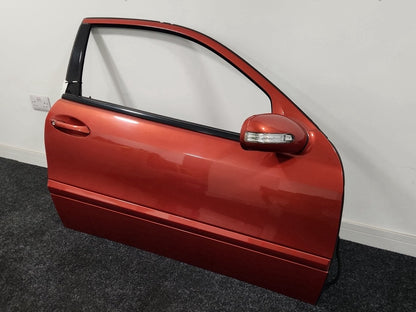 Mercedes C-Class W203 (FL) Coupe Front Right O/S Complete Door in Orange 487