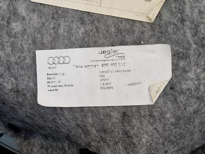 16-20 AUDI Q7 4M REAR RIGHT DOOR CARD PANEL TRIM ALCANTAR COVER 4M0867306
