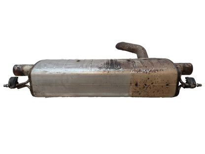 16-20 AUDI Q7 4M GENUINE OEM REAR EXHAUST MUFFLER SILENCER 4M0253611M 4M0120F