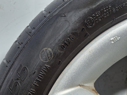 Skoda Fabia 5J 15" Alloy Wheel with Tyre 195/50/15 Genuine ~6mm