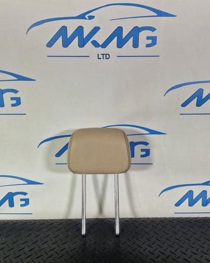 14-21 MERCEDES BENZ W205 OEM REAR SEAT BEIGE LEATHER HEAD REST A2059702950