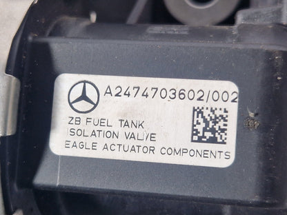 19-ON MERCEDES BENZ A CLASS EQ W177  FUEL TANK ISOLATION VALVE A2474703602