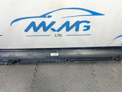 14-21 MERCEDES BENZ C CLASS W205 LEFT N/S SKIRT IN BLUE 980 A2056906902