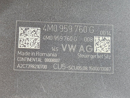Audi Unknown Part Type 4M0959760G