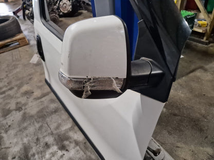 Fiat Doblo MK2 FL (263-1) Cargo Van Front Right OS Driver Complete Door in White