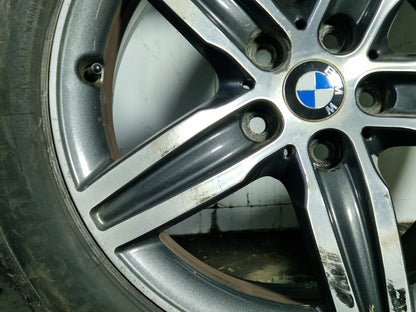 BMW 2 Series F45 F46 17" Alloy Wheel with Tyre 205/55/17 ~4mm 6855091