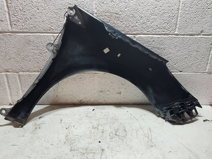 Peugeot 308 MK1 (T7) Front Left N/S Passenger Wing Fender Panel in Black KTV