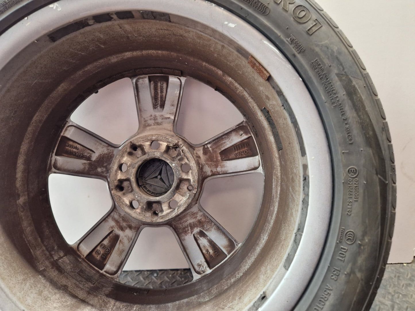 Mercedes-Benz C-Class W205 17" Alloy Wheel with Tyre 225/50/17 ~1mm A2054010800
