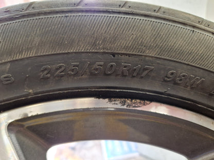 Mercedes-Benz C-Class W205 17" Alloy Wheel with Tyre 225/50/17 ~2mm A2054010800