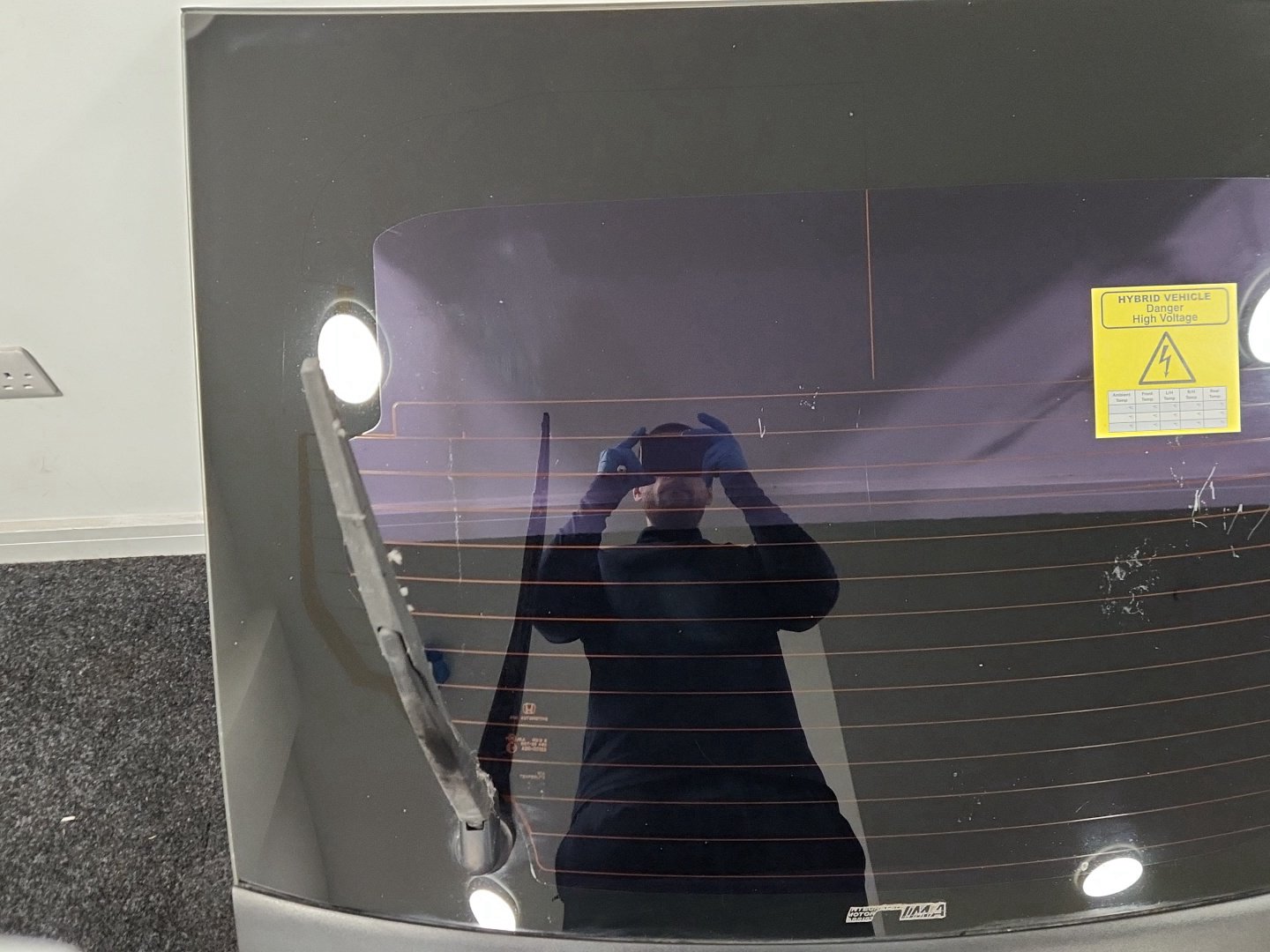 Honda Insight MK2 (ZE2) Hatchback Bootlid Trunk Tailgate in Blue