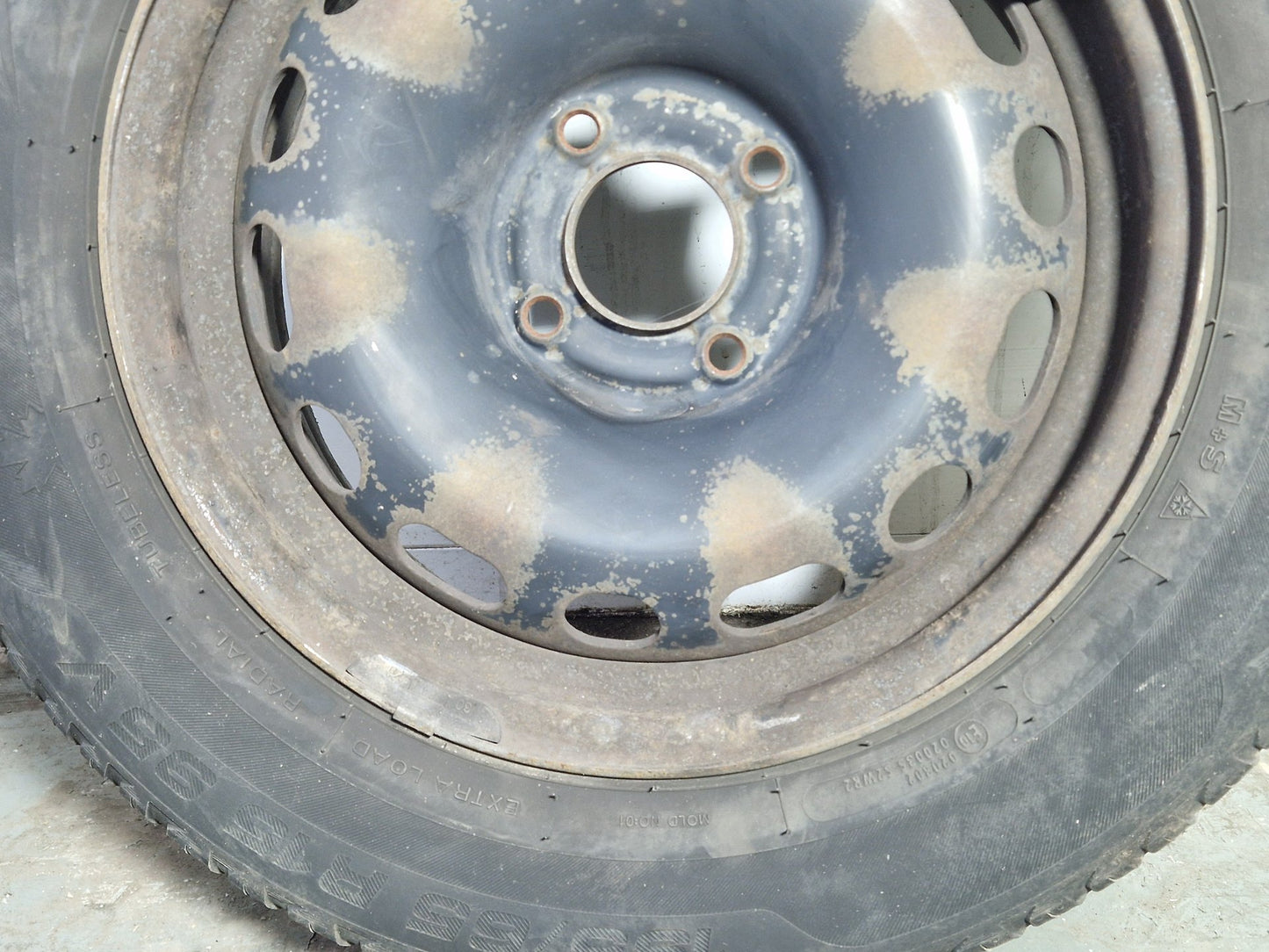 Citroen Berlingo MK2 15" Steel Wheel with Tyre 195/65/15 ~5mm