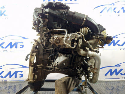 16-19 MERCEDES GLE 500e W166 3.0 OM276.821 PETROL TWIN TURBO COMPLETE ENGINE