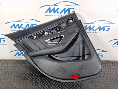 14-21 MERCEDES BENZ C300h W205 REAR LEFT SIDE DOOR CARD PANEL A2057300594