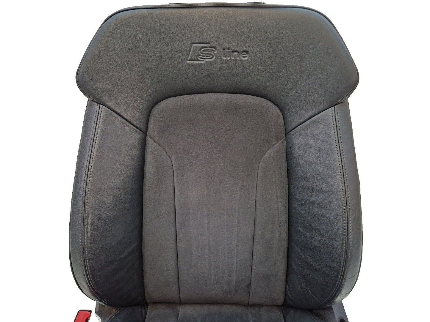 10-15 AUDI Q7 4L S LINE FRONT  PASSEGER SIDE HALF LEATHER ELECTRIC SEAT