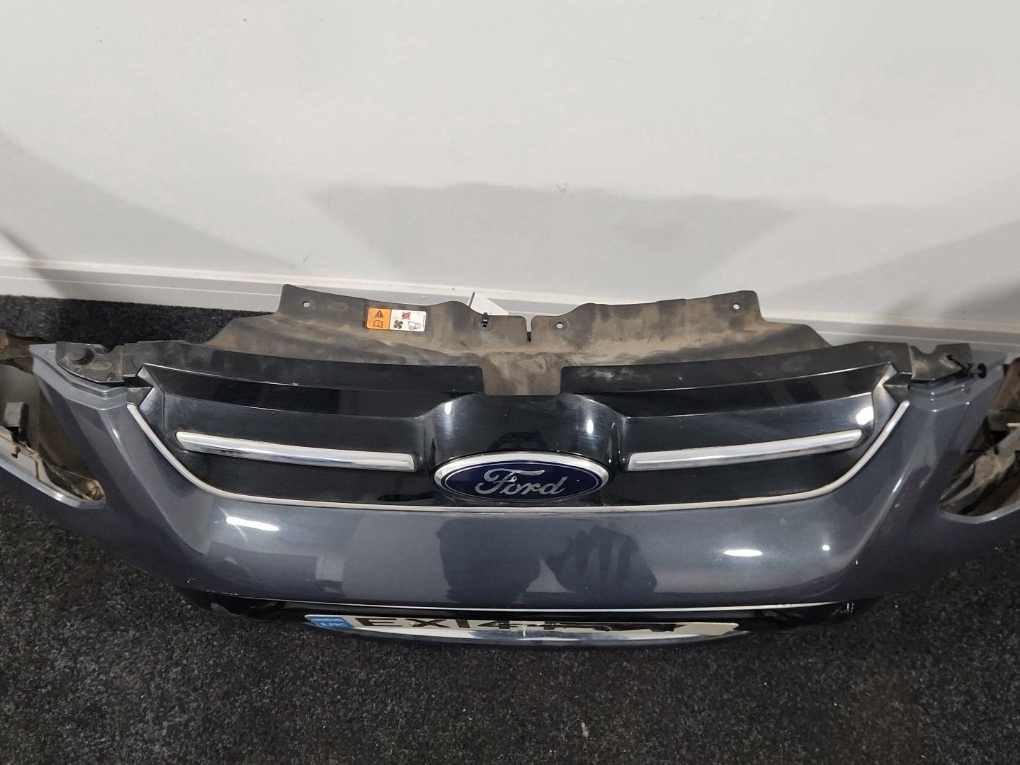 Ford Grand C-Max MK2 (C344) MPV Complete Front Bumper in Blue Midnight Sky