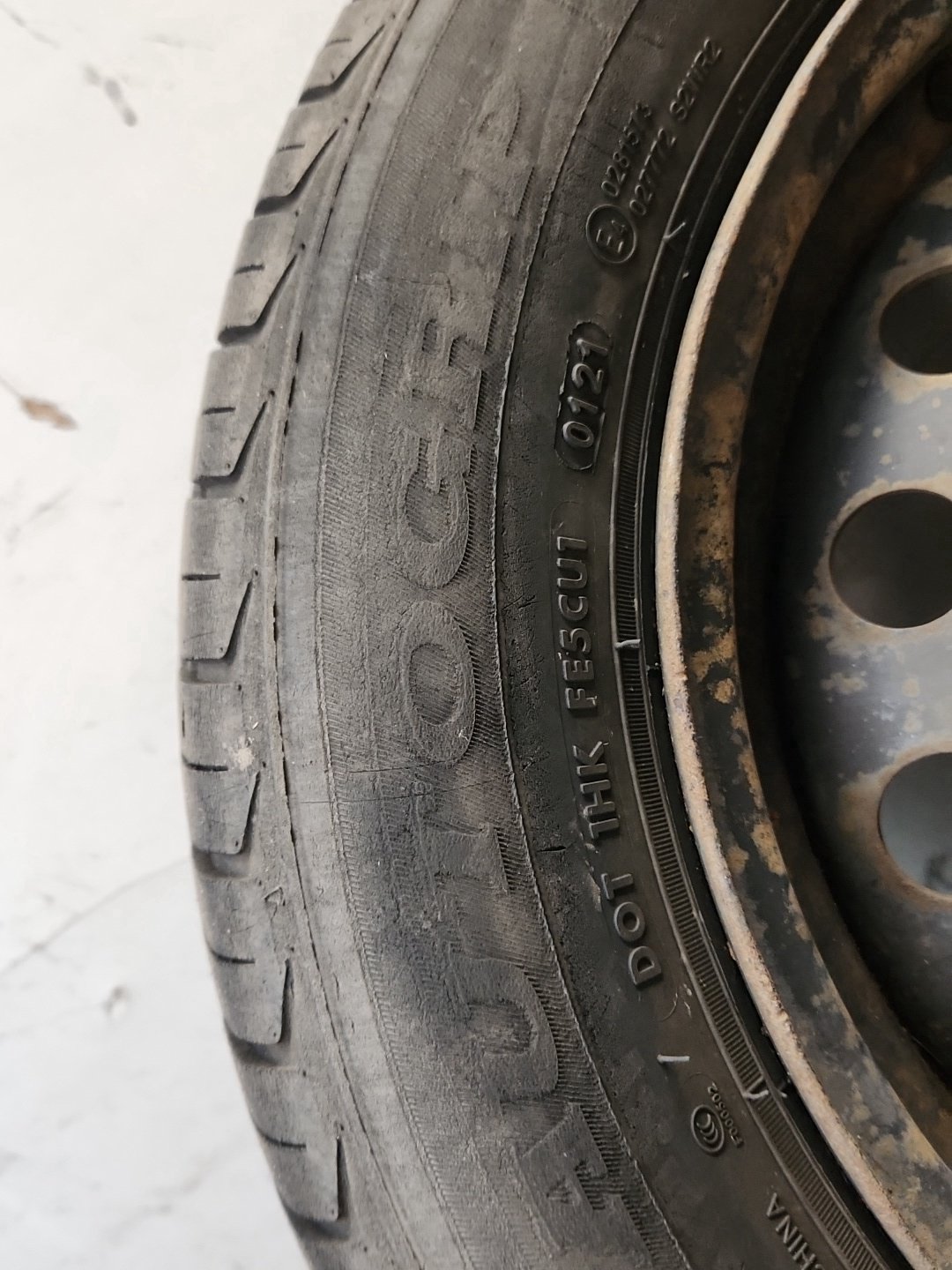 Fiat Doblo MK2 FL (263-1) Cargo Van Genuine Spare Wheel 165/65/15 ~5mm