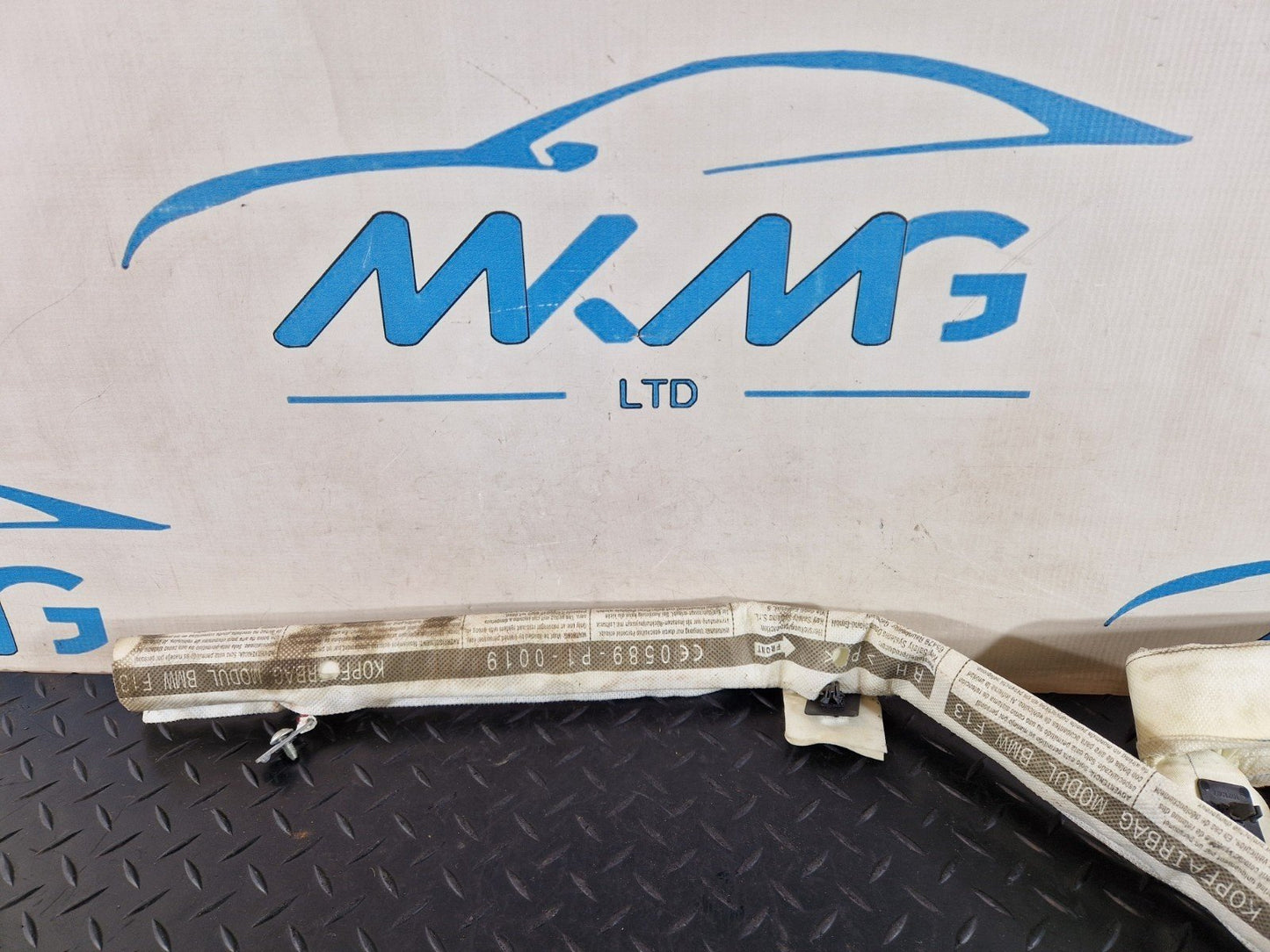 11-18 BMW 6 SERIES F13 FRONT RIGHT O/S DRIVER SIDE ROOF SAFETY CURTAIN 9158220
