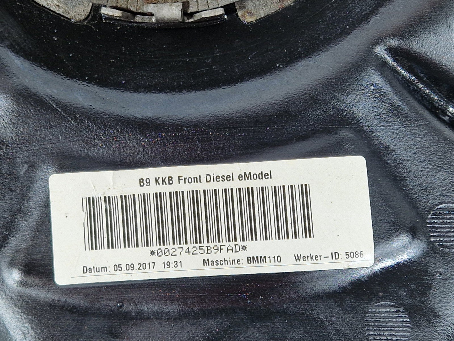16-23 AUDI A5 F5 S-LINE GENUINE DIESEL FUEL TANK 8W6201021AM