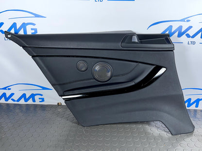 BMW 4 SERIES F32 REAR LEFT BLACK LEATHER QUARTER PANEL (H/K COVER) 7302761