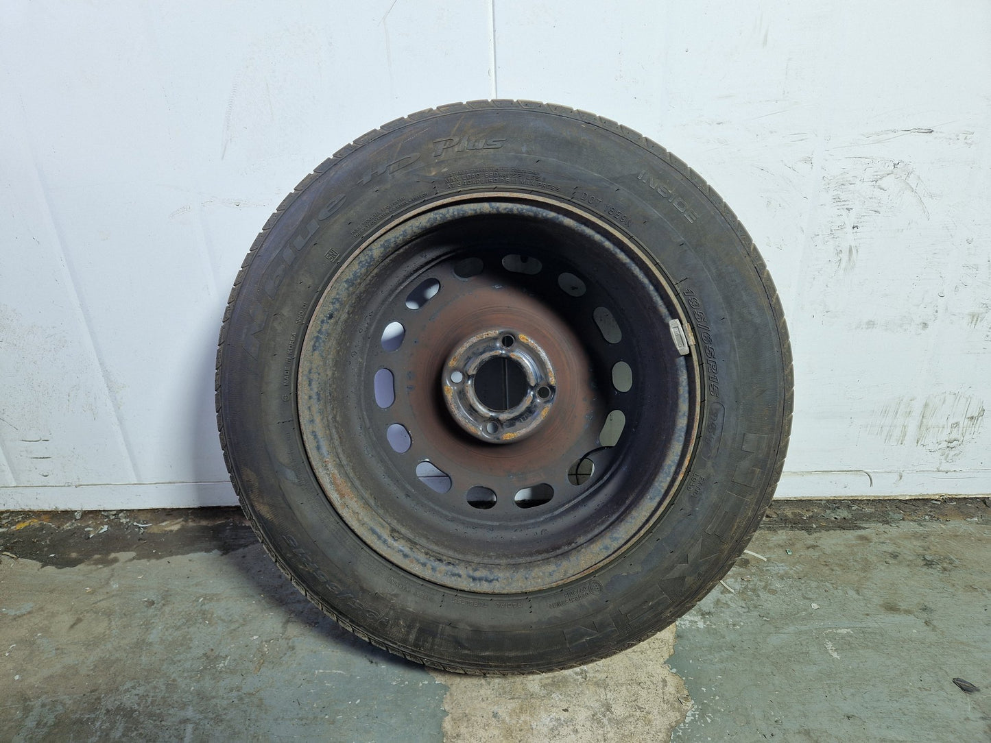 Citroen Berlingo MK2 15" Steel Wheel with Tyre 195/65/15 ~3mm