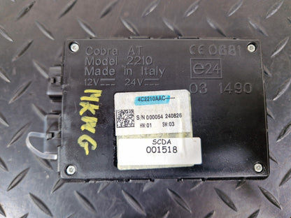 10-17 AUDI A8 4H ALARM CONTROL MODULE ECU 4C2210AAC