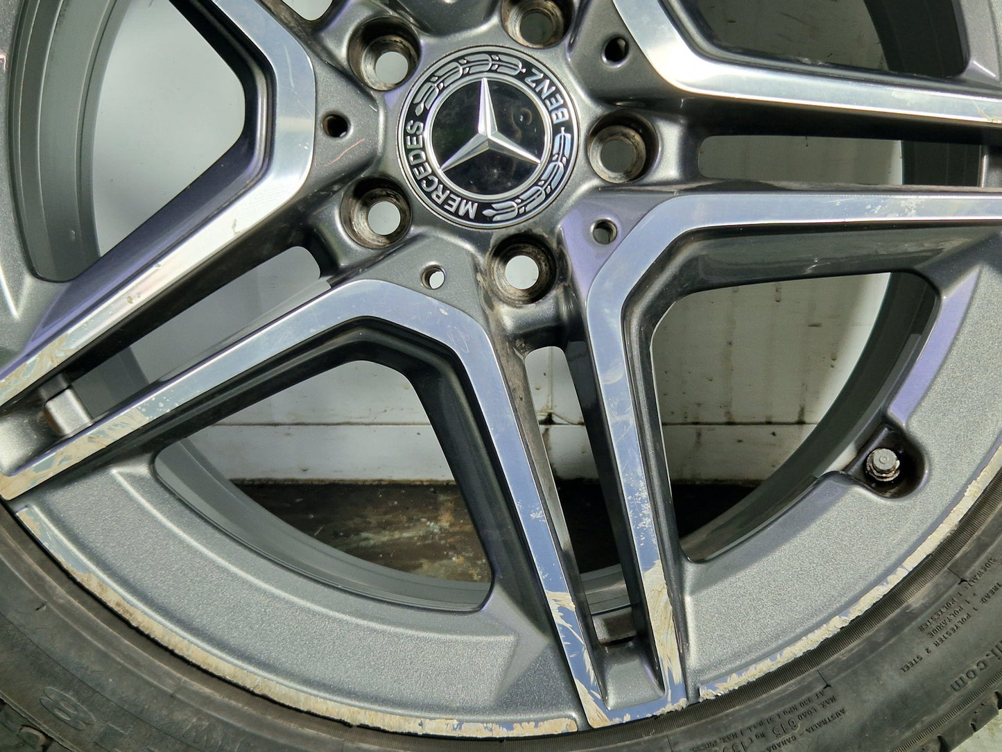 Mercedes-Benz A-Class W177 18" Alloy Wheel with Tyre 225/45/18 ~4mm A1774011500