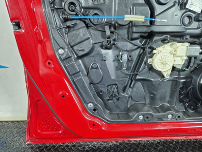 12-18 MERCEDES BENZ B-CLASS W246 FRONT LEFT N/S COMPLETE DOOR JUPITER RED 589