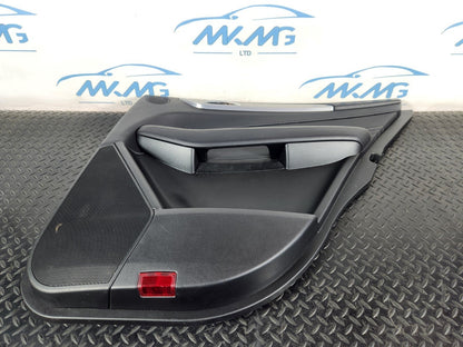11-19 MERCEDES BENZ ML W166 GENUINE REAR RIGHT O/S/R BLACK LEATHER DOOR CARD