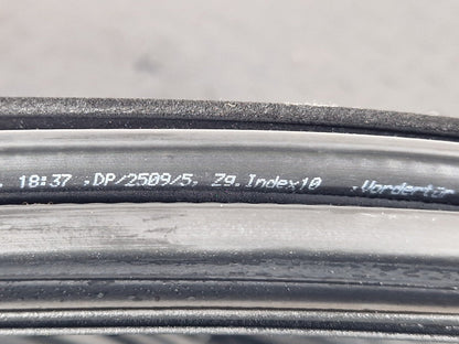 11-18 BMW 6 SERIES F06 FRONT LEFT NSF DOOR RUBBER WEATHER SEAL 7275297