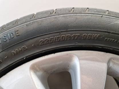 Vauxhall Zafira MK3 (C) (A3470) 17" Alloy Wheel with Tyre 225/50/17 ~6mm