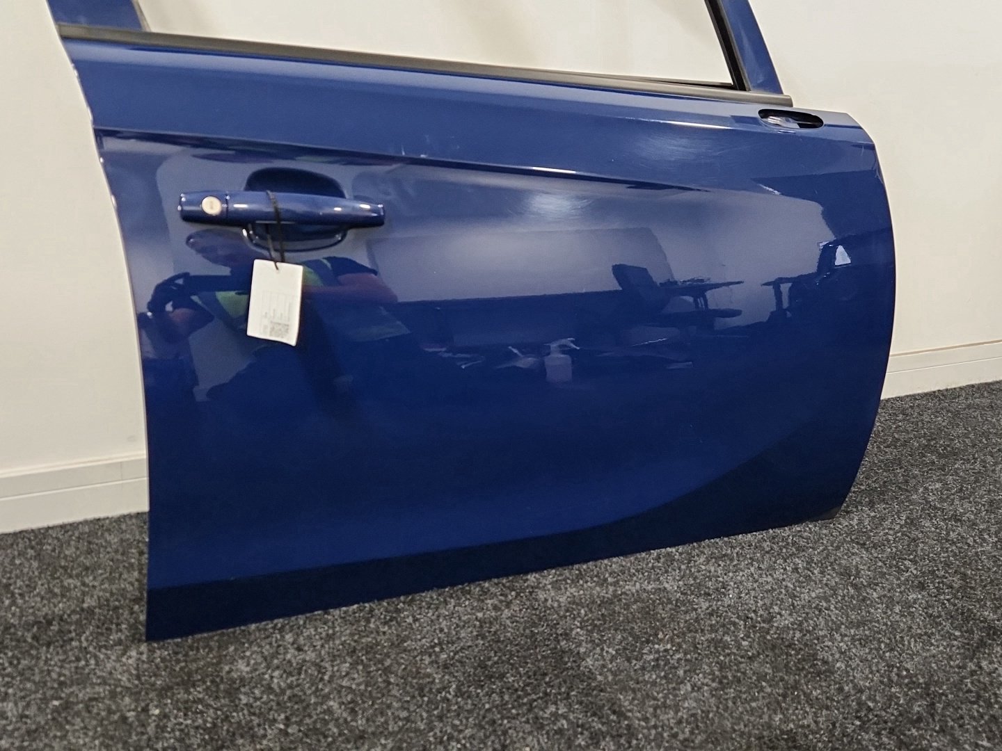 Vauxhall Corsa MK4 (E) (4500) Hatchback Front Right Driver Complete Door in Blue