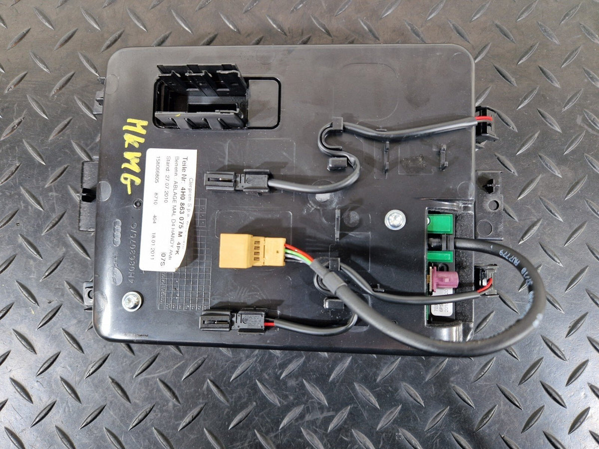 Audi A8 4H Centre Console Storage Tray Compartment 4H0863075M 4H0863075