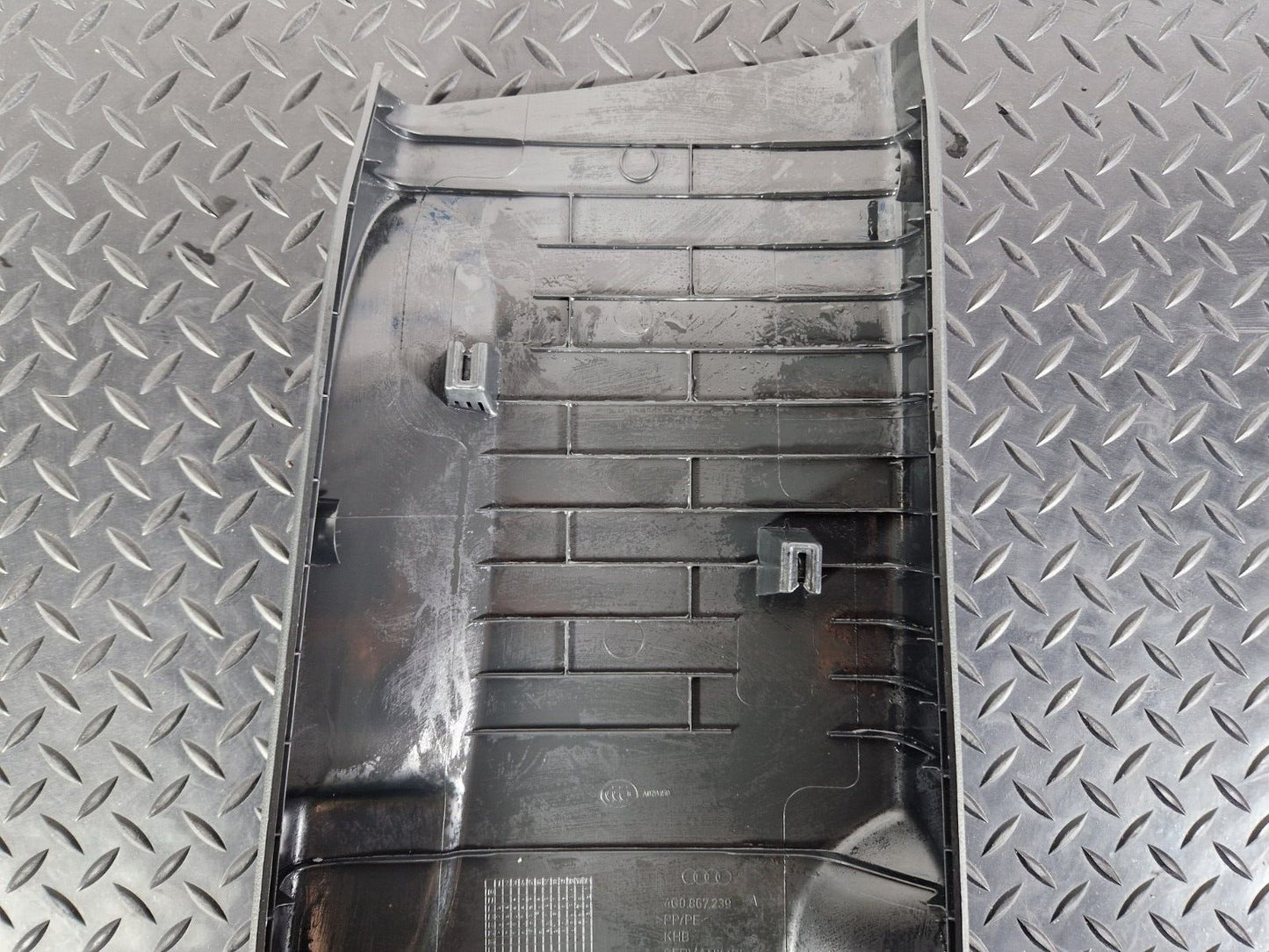 12-18 AUDI A6 C7 PASSENGER LEFT SIDE B-PILLER INTERIOR TRIM 4G0867239A